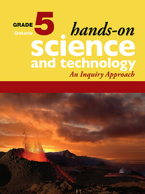 cover image of Hands-On Science and Technology for Ontario, Grade 5
